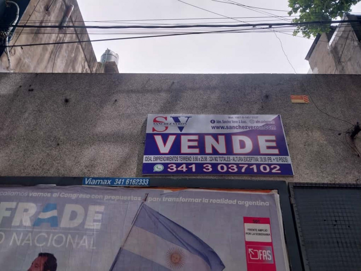 Terreno apto para desarrolladoras emprendimiento edilicio en altura altura maxima exceptiva PB. MAS 10 PISOS AVELLANEDA AL 1500