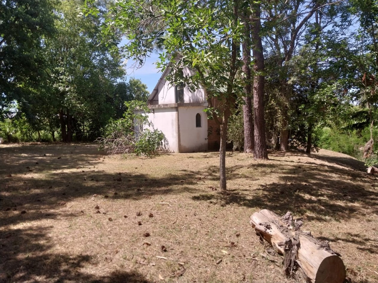 Casa con salida al Rio Carcaraña con una hermosa vista emplazada en 990 m2 con 2 ingresos mas pileta  ideal para un emprendimiento