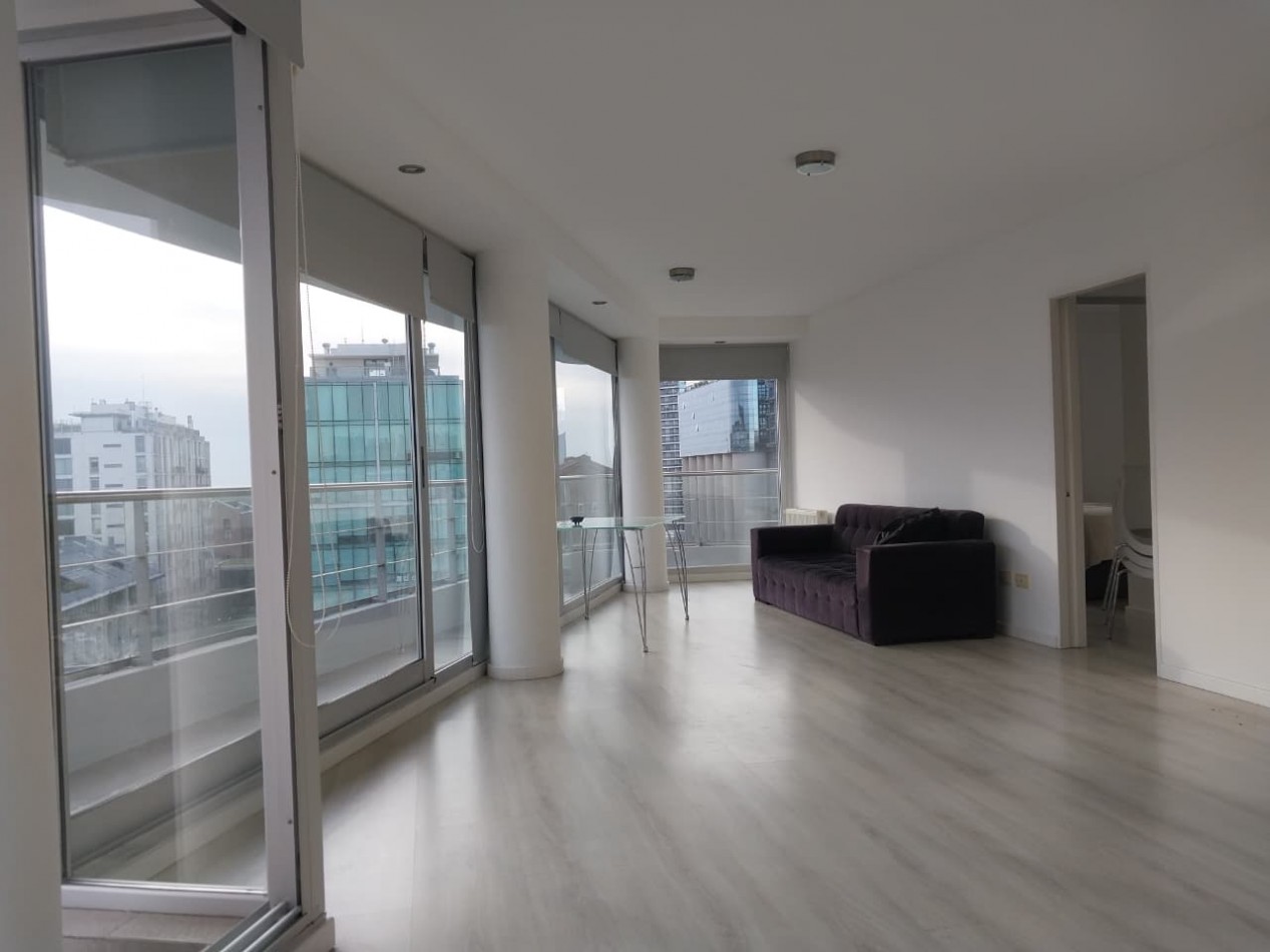Departamento Semipiso exclusivo al frente en esquina vista total al rio 2 dormitorios con cochera Puerto Norte Posibilidad de ´Permuta en parte de pago