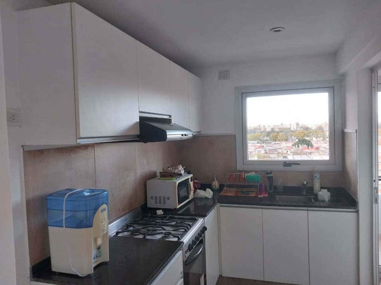 Departamento Semipiso exclusivo al frente en esquina vista total al rio 2 dormitorios con cochera Puerto Norte Posibilidad de ´Permuta en parte de pago